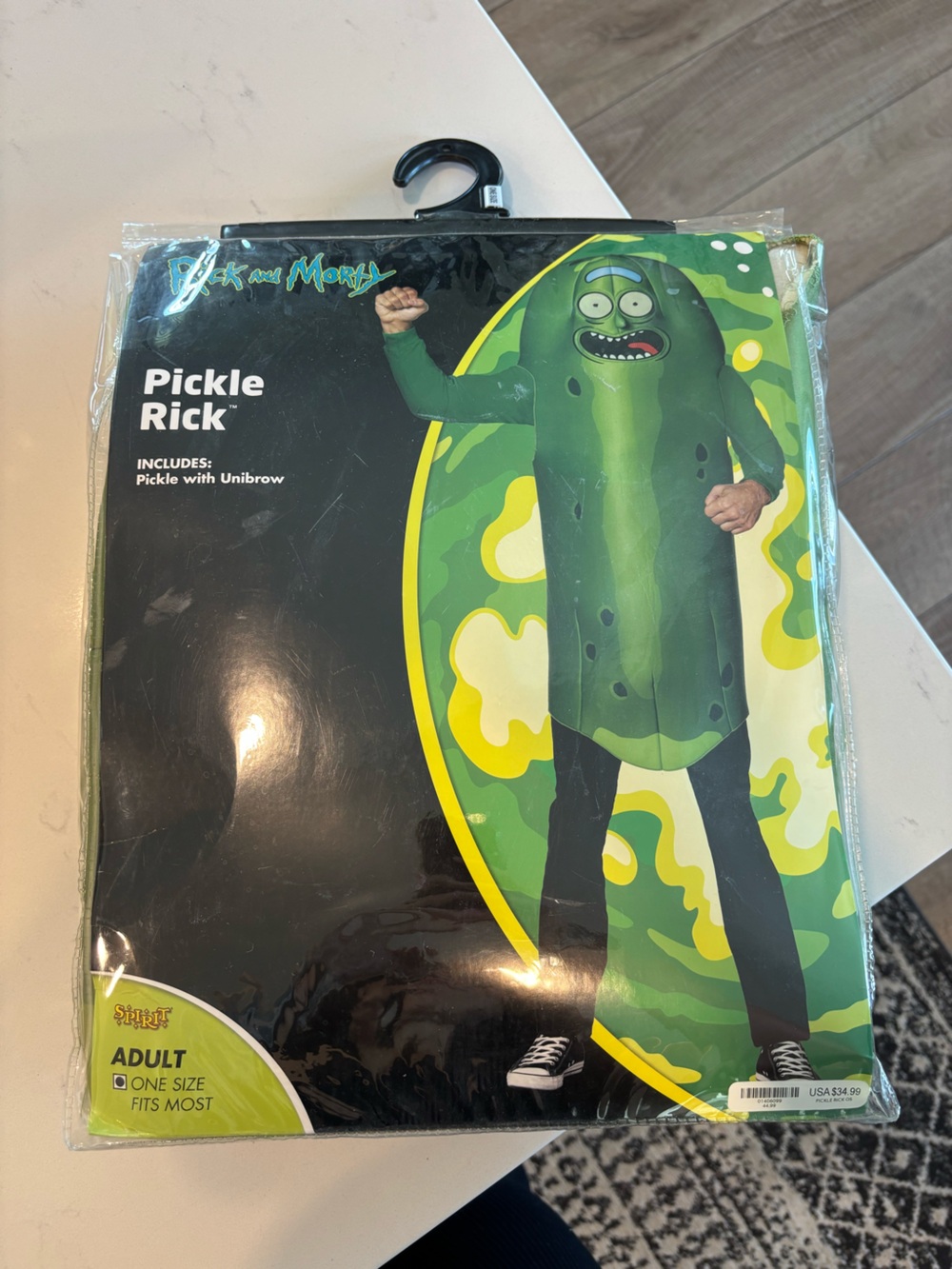 Pickle Rick Costume - Adult